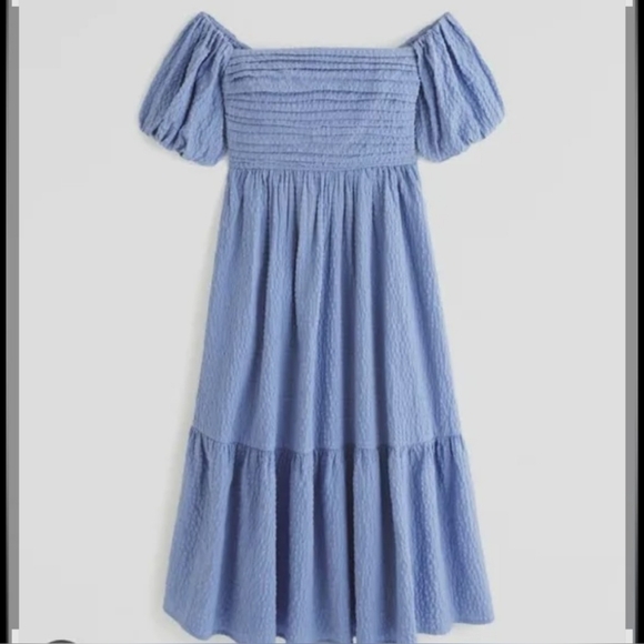 A&F Emerson Off The Shoulder Midi Dress - Picture 1 of 3